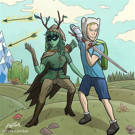 finn x huntress wizard